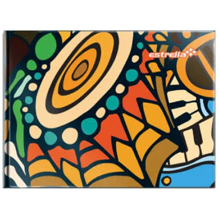 Libreta 1/4 Estrella 0215/Pasta Dura/Forma Italiana/Rayas/C/Indice 144 Hojas