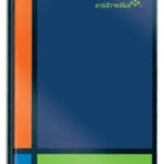 Libreta 1/4 Estrella 0211/Pasta Dura/Forma Francesa/Rayas/C/Indice 144 Hojas