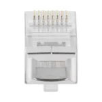 ##100PZAS DE PLUG MODULAR RJ45 CAT6 BLINDADO, TC6SG-100 (OPENBOX)