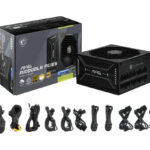 Fuente De Poder 1000W MSI Mag A1000Gls Pcie5/80 Plus Gold/Modular/ATX/Color Negro
