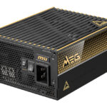 FUENTE DE PODER 1600W MSI MEG AI1600T PCIE5/80 PLUS TITANIUM/MODULAR/ATX/COLOR NEGRO