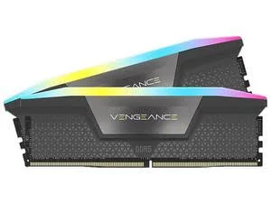 Memoria DDR5 64Gb 6000Mhz Corsair Vengeance Rgb (2X32Gb)/Color Negro/Cl40/Cmh64Gx5M2D6000C40