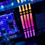 Memoria DDR4 16Gb 3200Mhz Crucial Ballistix Rgb/Rojo, Bl16G32C16U4Rl