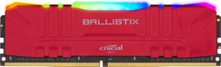 Memoria DDR4 16Gb 3200Mhz Crucial Ballistix Rgb/Rojo, Bl16G32C16U4Rl