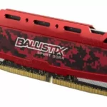Memoria DDR4 16Gb 3200Mhz Crucial Ballistix Black Heatsink Cl16, Bl16G32C16U4Bl