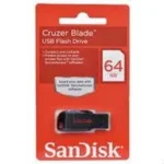 Memoria USB 2.0 64Gb Sandisk Cruzer Fit Z33 Negro Mini, Sdcz33-064G-G35