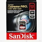 ##MEMORIA MICROSDXC 512GB SANDISK EXTREME PRO SDSQXCD-512G-GN6MA CLASE 10/V30/U3 (OPENBOX)