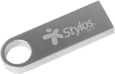 Memoria USB 2.0 32Gb Stylos St500 USB-A/Color Plata/Stmus532B