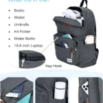 Mochila P/Laptop 15.5" Waterproof Color Plata Sylos Stabap2S