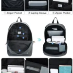 Mochila P/Laptop 15.5" Waterproof Color Plata Sylos Stabap2S