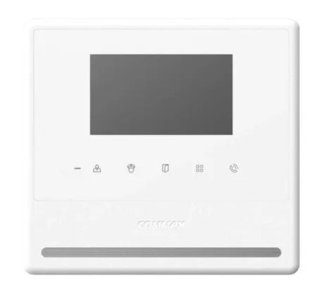 Monitor 4.3″ Para Videoportero Commax Cdv-43Y Soporta 2 Frentes De Calle Y Auricular 29041/Conexion A 4 Hilos