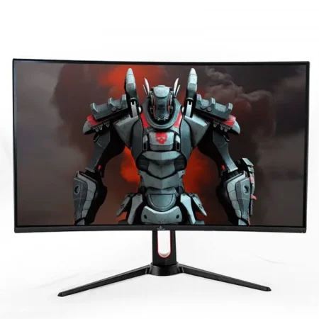 Monitor 31.5″ Yeyian Ymc-70201 LED/Gamer/Curvo/Sigurd/FHD/Widescreen/Freesync/165Hz/1Ms/HDMI/Negro-Rojo