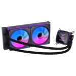 Enfriamiento Liquido Naceb Technology Boreal/Intel Y AMD/Argb/2X120Mm/Hasta 1800Rpm/Pantalla Digital/Negro/Na-0655N