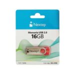 Memoria USB 2.0 16Gb Nextep Ne-470D, Twist/Rojo