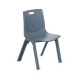 Silla De Visitas O Comedor Nextep Ne-663G Gris Obscuro/Hasta 120Kg/Fibra Alta Resistencia/Apilable