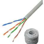 Bobina De Cable Utp Cat5E Saxxon Outp5Ecop100Bc/100% Cobre/100M/Color Blanco