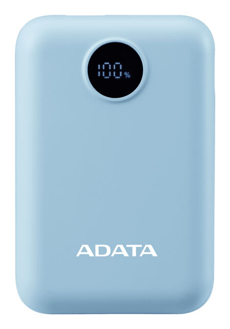Power Bank Adata Pc10022-12Lb 10.000Mah USB-C/3.7V/15W/Color Azul Claro