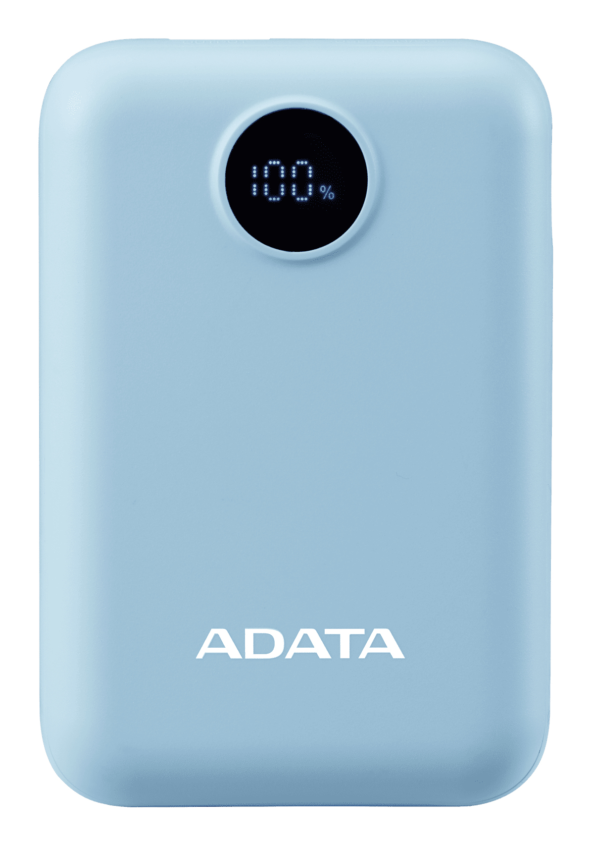 Power Bank Adata Pc10022-12lb 10.000mah Usb-c/3.7v/15w/color Azul Claro