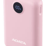 Power Bank Adata Pc10022-12Pk 10.000Mah USB-C/3.7V/15W/Color Rosa