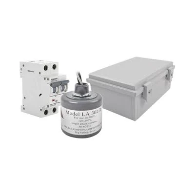 Kit De Centro De Carga Epcom Powerline Pl32Aca Para Corriente Alterna/Breaker De Hasta 400Vca De 32A/Supresor De Picos Transitorios