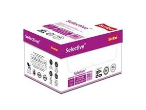 Caja C/5000 Hojas Papel Cortado Scribe 5270 Tamaño Carta/99% De Blancura/78Gr