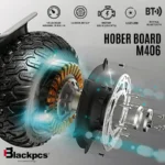 PATINETA HOVERBOARD ELECTRICO BLACKPCS M406-BL C/BOCINA NEGR