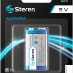 Bateria Alcalina Steren Bat-9V/6 9V, 150Mah, 6 Pzas