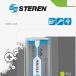 Bateria Alcalina Steren Bat-9V/6 9V, 150Mah, 6 Pzas