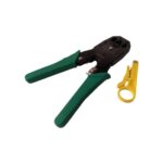 Kit Ponchadora Jack RJ45 12 En 1 Para Reparacion De Red