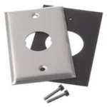 Placa De Pared Industrial Panduit Iaefp1/Para 1 Conector Industrial/69.85X4.06X114.3Mm/Acero Inoxidable
