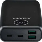 ##POWER BANK ADATA AP20000QCD-DGT-CBK 20.000MAH NEGRO (OPENBOX)