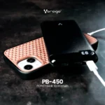 POWER BANK VORAGO PB-400 10000MAH ROSA/2USB