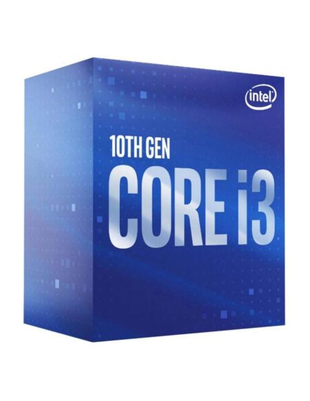 Procesador Intel Ci3-10100F Socket 1200, 3.60Ghz, Quad-Core 6Mb, Bx8070110100F