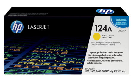 Toner HP Q6002A Amarillo 2,000 Paginas P/Laserjet 2600