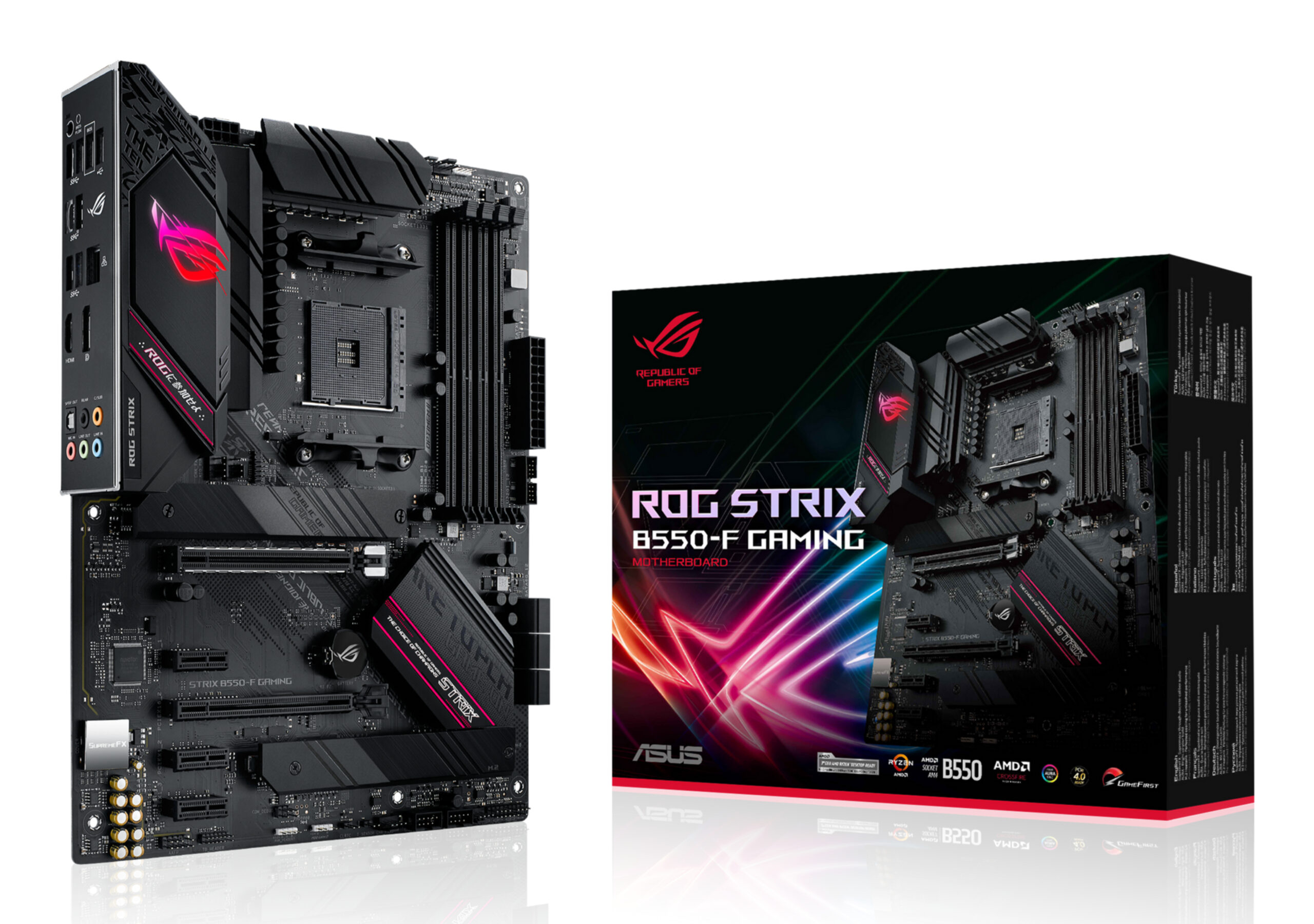 MB ASUS ROG STRIX B550-F GAMING SOCKET AM4/ATX/USB 3.2/DDR4/HDMI