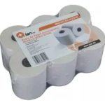 6 Piezas De Rollo De Papel Autocopiable Anjet 76Mm X 70Mm Qian Qcba767006
