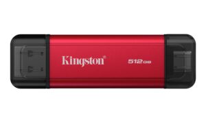 U. ESTADO SOLIDO SSD DUAL PORTABLE 512GB KINGSTON SPSD/512GB. USB-A/USB-C