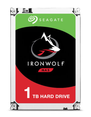 D. DURO SEAGATE 1TB SATA 3.5" IRONWOLF, ST1000VN002