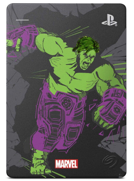 D. DURO EXTERNO USB 3.0 2TB SEAGATE MARVEL AVENGERS EDICION LIMITADA - HULK 2.5", STGD2000105