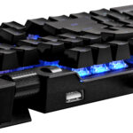 Teclado Mecanico Gamer Xpg Summoner Rgb Alambrico/USB/Reposamuñecas/Switch Cherry Mx Blue/Negro, Summoner5B-Bkces