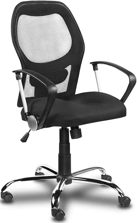 Silla Ejecutiva Fio 5290 R Color Negro/125Kg/Poliuretano