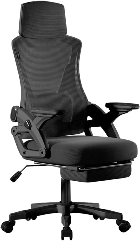 Silla Gamer Balam Rush Br-929783 Power Rush Color Negro, Ajustables, Pvc, Hasta 100Kg