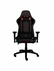 Silla Gamer Balam Rush Br-929790 Thunderrush, Mecanismo Mariposa Color Negro, Nylon, Hasta 120Kb
