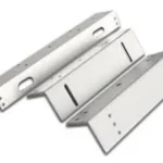 Soporte De Montaje Zkteco Lmb-280Zl Para Diversos Tipos De Puertas/Tipo Zl/Aluminio Anodizado/Compatible Con Cerradura Magnetica Lm200Led