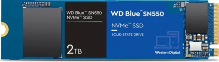 U. Estado Solido 500Gb Western Digital Blue Sn550 NVMe/Pcie3.0/M.2, Wds500G2B0C