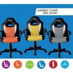 Silla Gamer Stylos Stgsgr1Y Color Amarillo/Negro, Clase 2, Ergonomica, Hasta 100Kg