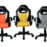 Silla Gamer Stylos Stgsgr1Y Color Amarillo/Negro, Clase 2, Ergonomica, Hasta 100Kg