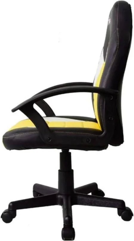 Silla Gamer Stylos Stgsgr1Y Color Amarillo/Negro, Clase 2, Ergonomica, Hasta 100Kg