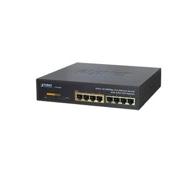 Switch Planet Gsd804P, 8 Puertos 10/100/1000Mbps, 4 Ptos.PoE