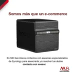 Servidor NAS De Escritorio Con 4 Bahias Synology Ds420J Hasta 64Tb